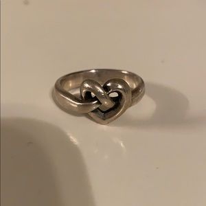 James avery heart knot ring